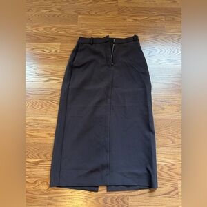 Babaton, back slit skirt
